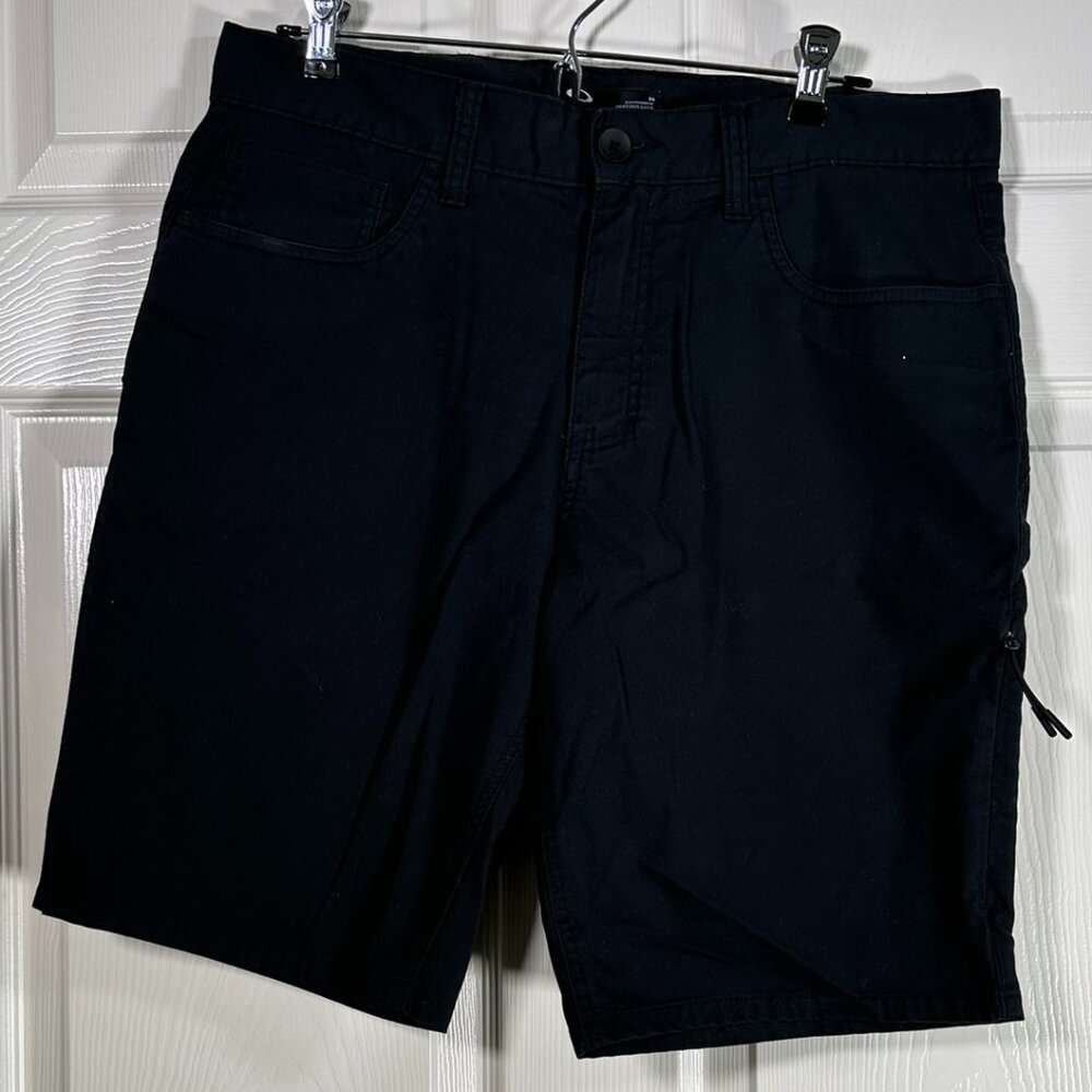 Oakley Slim Straight Fit Black Jean Shorts - 34
